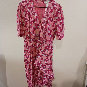 Balenciaga Floral Pink Dress